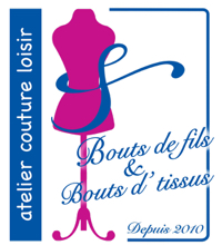 Bouts de fils & Bouts d'tissus – Atelier et cours de couture Paris 5ème Logo